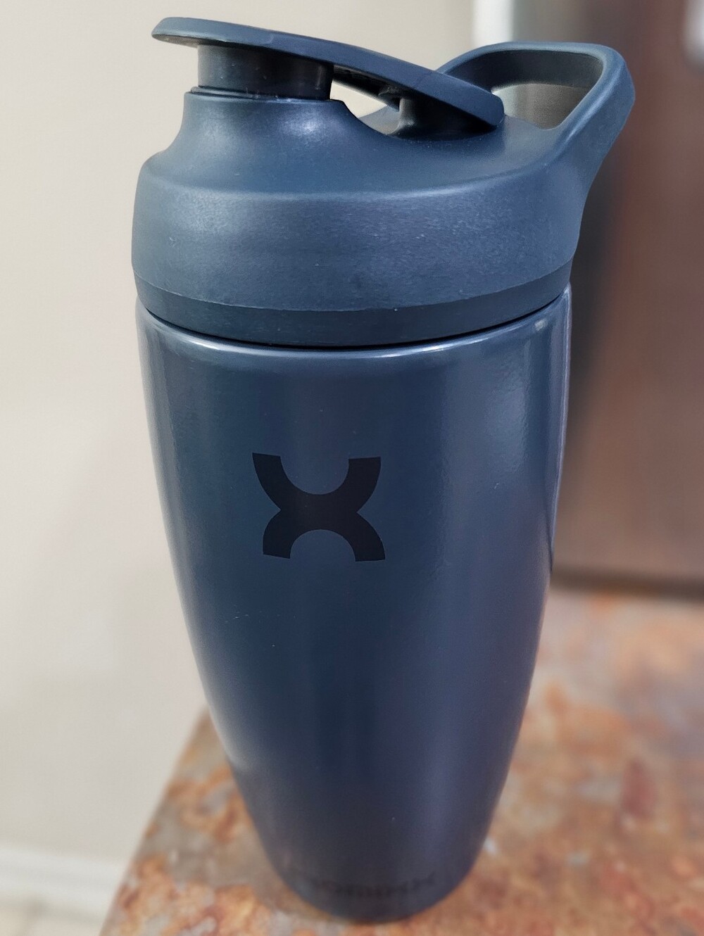 ProMixx Protein Shaker Premium Stainless Steel Tumbler 18oz In Midnight Blue EUC